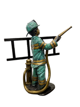 Load image into Gallery viewer, Firefighter Boy Fountain Jumbo