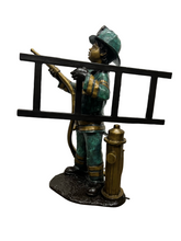 Load image into Gallery viewer, Firefighter Boy Fountain Jumbo