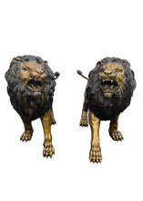 Load image into Gallery viewer, Standing Lions Right and Left Monumental