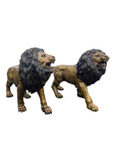 Load image into Gallery viewer, Standing Lions Right and Left Monumental