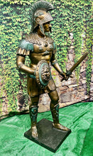 Load image into Gallery viewer, Roman/Spartan Soldier Monumental Bronze Sculpture