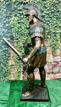 Load image into Gallery viewer, Roman/Spartan Soldier Monumental Bronze Sculpture