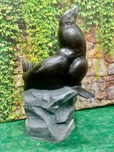 Load image into Gallery viewer, Sea Lion Monumental Bronze Statue