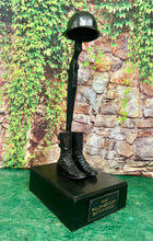 Load image into Gallery viewer, WWII Fallen Soldier Bronze Statue
