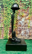 Load image into Gallery viewer, WWII Fallen Soldier Bronze Statue