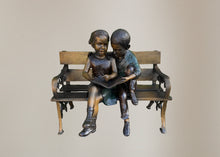 Load image into Gallery viewer, African American Children on Bench
