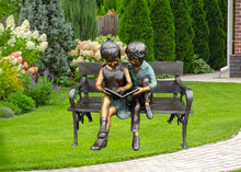 Load image into Gallery viewer, Kids on Bench