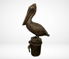 Load image into Gallery viewer, Pelican on Stump by Max Turner