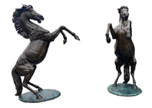 Load image into Gallery viewer, Heroic Rearing Stallions (Right & Left )