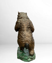 Load image into Gallery viewer, Bear Encounter: Two Life Size Bear Bronze Statues