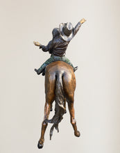 Load image into Gallery viewer, Boy and Girl on Horse Monumental