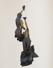 Load image into Gallery viewer, Jumbo Two Mermaid Fountain