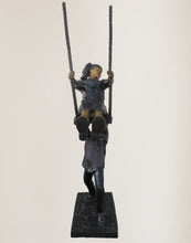 Load image into Gallery viewer, Monumental Boy & Girl on Swing