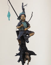 Load image into Gallery viewer, Monumental Fishing Boy on Tree