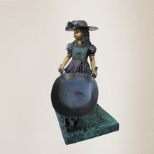 Load image into Gallery viewer, Little Girl with Wheelbarrow