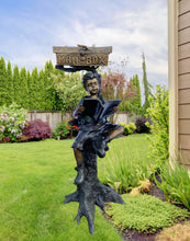 Load image into Gallery viewer, Boy Sitting on Mailbox Reading