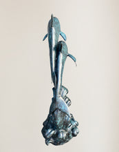 Load image into Gallery viewer, Two Dolphins Fountain Monumental