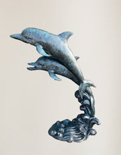 Load image into Gallery viewer, Two Dolphins Fountain Monumental