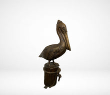 Load image into Gallery viewer, Pelican on Stump by Max Turner