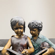 Load image into Gallery viewer, Kids on Bench