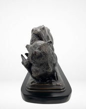 Load image into Gallery viewer, Bear and Bull by Isidore Jules Bonheur