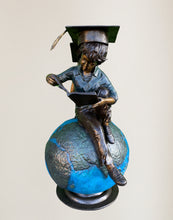 Load image into Gallery viewer, Graduation Day: Boy and Girl on Globe
