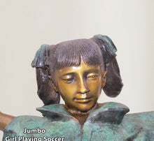 Load image into Gallery viewer, Girl Playing Soccer