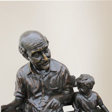 Load image into Gallery viewer, Grandparents with Grandchildren on Bench