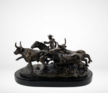 Load image into Gallery viewer, Stampede by Frederic Remington