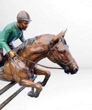 Load image into Gallery viewer, Equestrian Horse Jumping