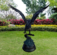 Load image into Gallery viewer, Eagle in Classic Bronze Patina