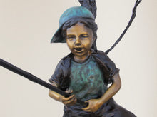 Load image into Gallery viewer, Monumental Fishing Boy on Tree