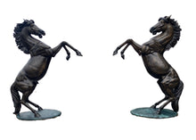 Load image into Gallery viewer, Heroic Rearing Stallions (Right & Left )