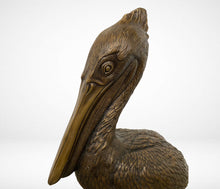 Load image into Gallery viewer, Pelican on Stump by Max Turner