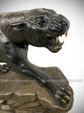 Load image into Gallery viewer, Black Panther on Rock by Max Turner