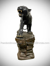 Load image into Gallery viewer, Black Panther on Rock by Max Turner
