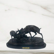 Load image into Gallery viewer, Fighting Elks by Pierre Jules Mene