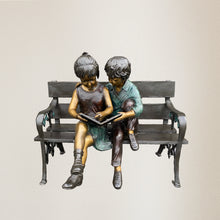 Load image into Gallery viewer, Kids on Bench