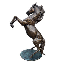 Load image into Gallery viewer, Heroic Rearing Stallions (Right & Left )