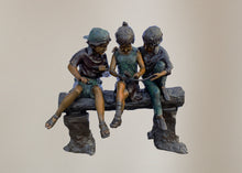 Load image into Gallery viewer, Seated Kids on a Log