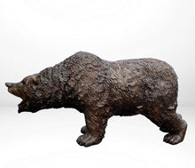 Load image into Gallery viewer, Bear Encounter: Two Life Size Bear Bronze Statues
