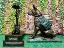 Load image into Gallery viewer, German Shepherd Service Dog Bronze Statue
