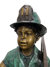 Load image into Gallery viewer, Firefighter Boy Fountain Jumbo

