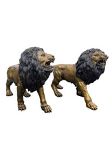 Load image into Gallery viewer, Standing Lions Right and Left Monumental
