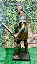 Load image into Gallery viewer, Roman/Spartan Soldier Monumental Bronze Sculpture
