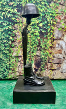 Load image into Gallery viewer, Korean Era Fallen Soldier Bronze Statue
