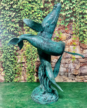 Load image into Gallery viewer, Two Whales Fountain Monumental Bronze Statue
