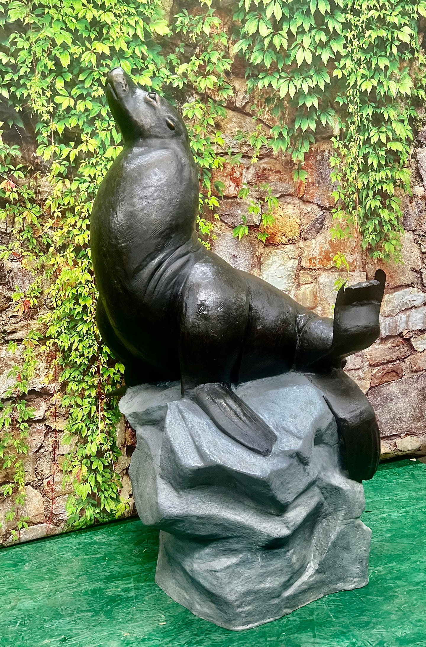 Sea Lion Monumental Bronze Statue