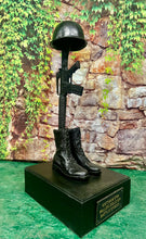 Load image into Gallery viewer, Vietnam Era Fallen Soldier Bronze Statue
