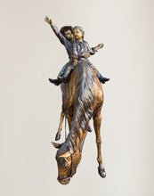 Load image into Gallery viewer, Boy and Girl on Horse Monumental
